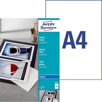 Avery Zweckform 2507 öntapadó dekorációs fólia tintasugaras nyomtatóhoz
