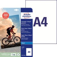 Avery Zweckform 2572-50 tintasugaras nyomtatóval nyomtatható egyoldalas fotópapír