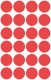 Avery Zweckform 3004 piros színű öntapadós jelölő címke