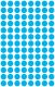 Avery Zweckform 3011 kék színű öntapadós jelölő címke