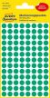 Avery Zweckform 3012 zöld színű öntapadós jelölő címke