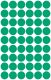 Avery Zweckform 3143 zöld színű öntapadós jelölő címke