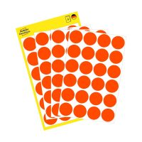 Avery Zweckform 3172 neon piros színű öntapadós jelölő címke