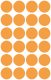 Avery Zweckform 3173 neon narancssárga színű öntapadós jelölő címke