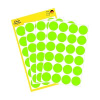 Avery Zweckform 3174 neon zöld színű öntapadós jelölő címke