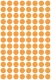 Avery Zweckform 3178 neon narancssárga színű öntapadós jelölő címke