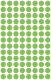 Avery Zweckform 3179 neon zöld színű öntapadós jelölő címke