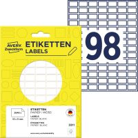 Avery Zweckform 3311 kézzel írható öntapadós etikett címke