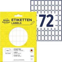Avery Zweckform 3312 kézzel írható öntapadós etikett címke