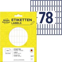 Avery Zweckform 3317 kézzel írható öntapadós etikett címke