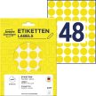 Avery Zweckform 3377 sárga színű öntapadós jelölő címke Avery Zweckform 3377 sárga színű öntapadós jelölő címke