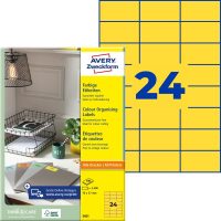 Avery Zweckform 3451 nyomtatható színes öntapadós etikett címke