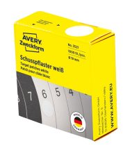 Avery Zweckform 3521 fehér színű tekercses öntapadós céltábla jelölő címke