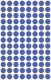 Avery Zweckform 3591 kék színű öntapadós jelölő címke