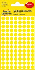Avery Zweckform 3593 sárga színű öntapadós jelölő címke