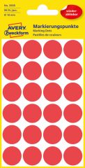 Avery Zweckform 3595 piros színű öntapadós jelölő címke