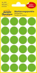 Avery Zweckform 3597 zöld színű öntapadós jelölő címke