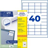 Avery Zweckform 3657-200 nyomtatható öntapadós etikett címke