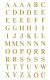 Avery Zweckform Z-Design No. 3727 öntapadó átlátszó nyomtatott nagybetűk - arany színben - kiszerelés: 2 ív / csomag (Avery Z-Design 3727)