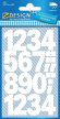   Avery Zweckform Z-Design No. 3787 időjárásálló öntapadó számok - fehér színben - kiszerelés: 2 ív / csomag (Avery Z-Design 3787)