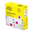 Avery Zweckform 3850 magenta színű tekercses öntapadós jelölő címke Avery Zweckform 3850 magenta színű tekercses öntapadós jelölő címke