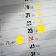 Avery Zweckform 3852 sárga színű tekercses öntapadós jelölő címke Avery Zweckform 3852 sárga színű tekercses öntapadós jelölő címke