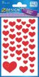   Avery Zweckform Z-Design No. 4371 öntapadó papír matrica - piros szívek mintával - kiszerelés: 3 ív / csomag (Avery Z-Design 4371)