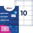 Avery Zweckform 4820 nyomtatható névkitűző készlet