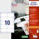 Avery Zweckform 4820 nyomtatható névkitűző készlet