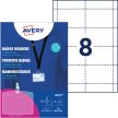 Avery Zweckform 4825 nyomtatható névtábla készlet