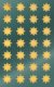 Avery Zweckform Z-Design No. 52803 magasfényű, öntapadó fólia matrica - arany színű csillagokkal - kiszerelés: 2 ív / csomag (Avery Z-Design 52803)