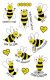 Avery Zweckform Z-Design No. 53132 öntapadó papír matrica - méhecskés motivációs képekkel - kiszerelés: 2 ív / csomag (Avery Z-Design 53132)