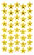 Avery Zweckform Z-Design No. 53191 öntapadó papír matrica - nevető csillagok képekkel - kiszerelés: 3 ív / csomag (Avery Z-Design 53191)