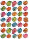 Avery Zweckform Z-Design No. 55232 kristály 3D matrica - különböző színű nevető arcok mintával - kiszerelés: 1 ív / csomag (Avery Z-Design 55232)