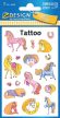   Avery Zweckform Z-Design No. 56681 öntapadó tetoválás matrica - színes lovak motívumokkal - kiszerelés: 1 ív / csomag (Avery Z-Design 56681)