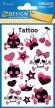   Avery Zweckform Z-Design No. 56731 öntapadó tetoválás matrica - rózsaszínű koponyák motívumokkal - kiszerelés: 1 ív / csomag (Avery Z-Design 56731)