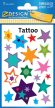   Avery Zweckform Z-Design No. 56734 öntapadó tetoválás matrica - színes csillagok motívumokkal - kiszerelés: 1 ív / csomag (Avery Z-Design 56734)