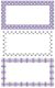 Avery Zweckform Z-Design No. 59675 papír matrica befőttes üvegre - díszes lila kerettel - kiszerelés: 3 ív / csomag (Avery Z-Design 59675)