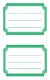 Avery Zweckform Z-Design No. 59688 öntapadó füzet matrica - zöld színű kerettel - kiszerelés: 6 ív / csomag (Avery Z-Design 59688)