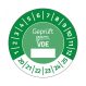 Avery Zweckform 6985-2020 biztonsági hitelesítő címke Geprüft gemäß VDE felirattal