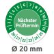 Avery Zweckform 6989-2020 biztonsági hitelesítő címke Nächster Prüftermin felirattal