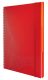 Avery Zweckform Notizio No. 7035 négyzethálós spirálfüzet A4-es méretben, piros színű műanyag borítóval (Avery 7035)