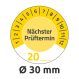 Avery Zweckform 7905 időjárásálló felülvizsgálati címke Nächster Prüftermin felirattal