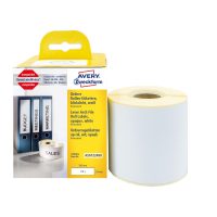 Avery Zweckform AS0722480 címkenyomtatóval nyomtatható tekercses öntapadós iratrendező címke