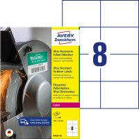 Avery Zweckform B3427-50 nyomtatható öntapadós ultra ellenálló etikett címke