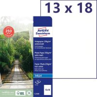 Avery Zweckform C2580 tintasugaras nyomtatóval nyomtatható prémium minőségű egyoldalas fotópapír
