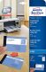 Avery Zweckform C32015-25 tintasugaras nyomtatóval nyomtatható kétoldalas névjegykártya