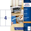 Avery Zweckform C32252-25 univerzálisan nyomtatható kétoldalas levelezőlap