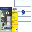 Avery Zweckform C32266-10 nyomtatható iratrendező betétlap Avery Zweckform C32266-10 nyomtatható iratrendező betétlap