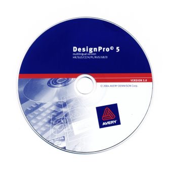Avery DesignPro 5 magyar nyelvű címketervező szoftver CD (DesignPro)